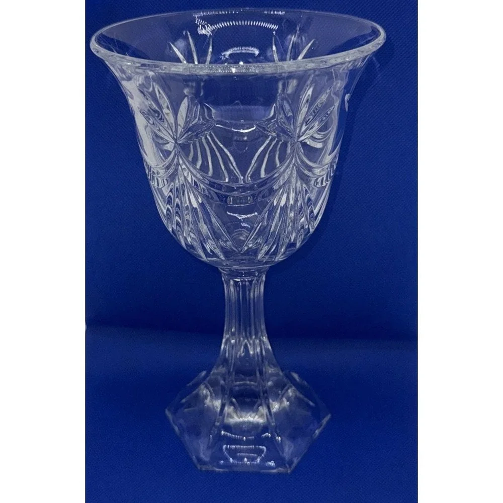 Shannon Crystal Dublin Large Compote Vase Pedestal 9